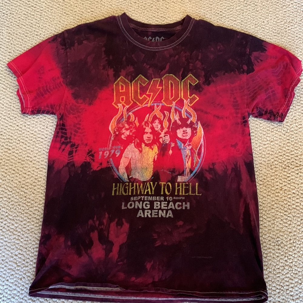 Goodie Two Sleeves AC/DC Multicolor Graphic T-Shirt